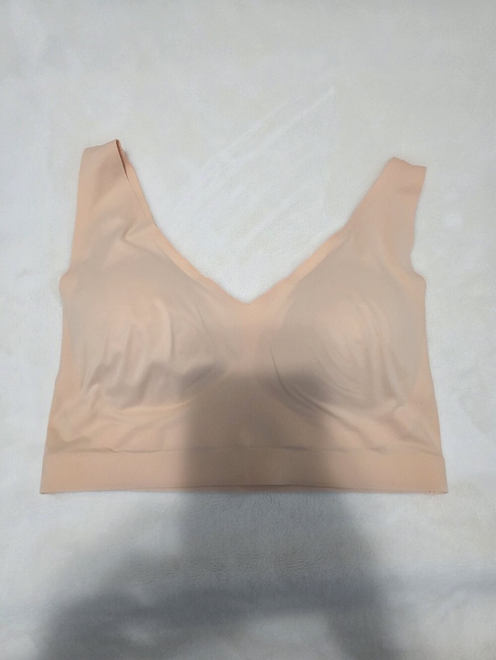 Soma Peach Enbliss Wireless  Bralette Seamless Bra with Padding Large